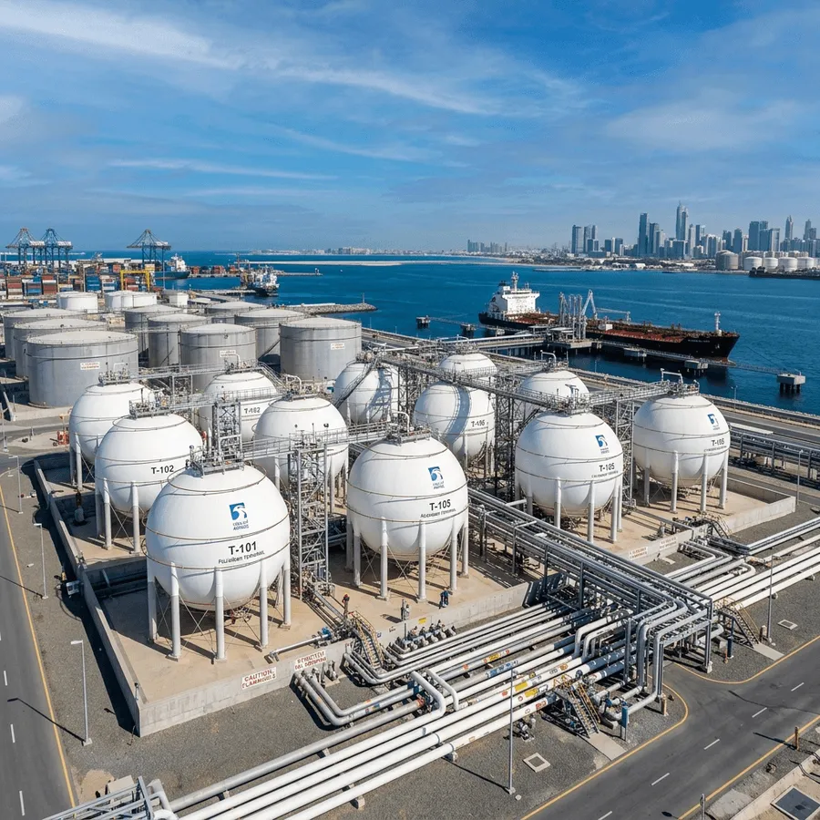 Vibrant Petrochem Storage Facility